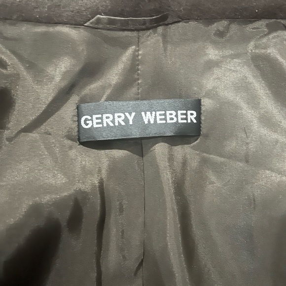 Gerry Weber wool/silk blend cropped pea coat - Picture 3 of 6